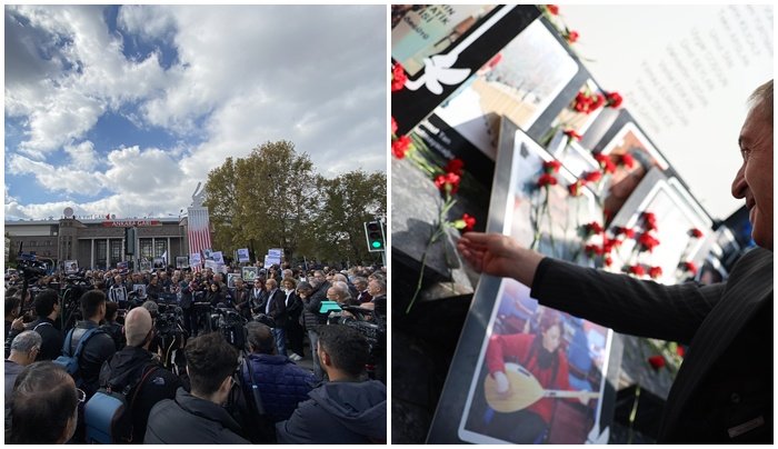 10’uncu yılında 10 Ekim Ankara Gar Katliamı anması