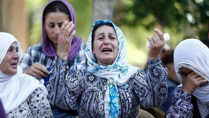 DEM Parti Eş Genel Başkanlarından Antep Katliamı mesajı