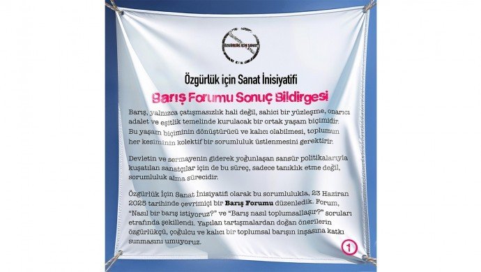 Sanatçılardan sürece dair sekiz öneri