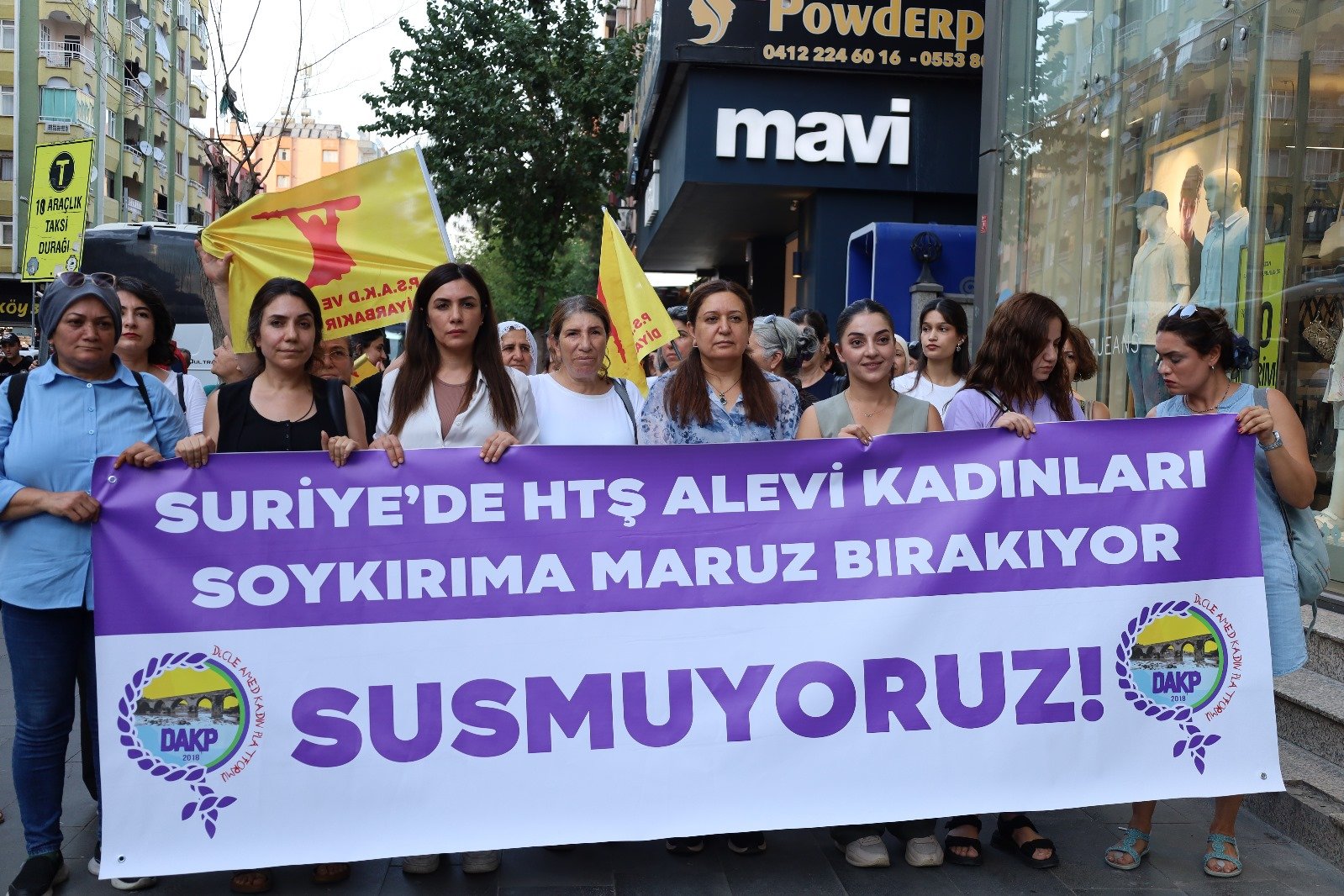 DAKP Alevi kadınlara yönelik saldırıları protesto etti