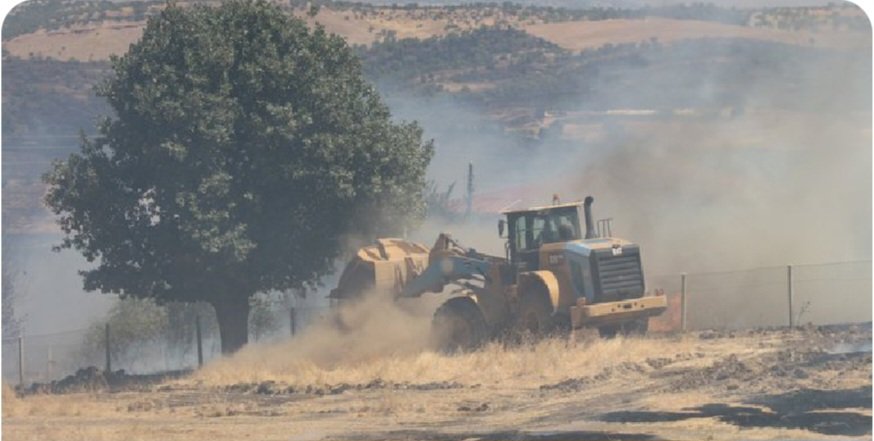 Lice ve Hani’deki yangın yer yer sürüyor