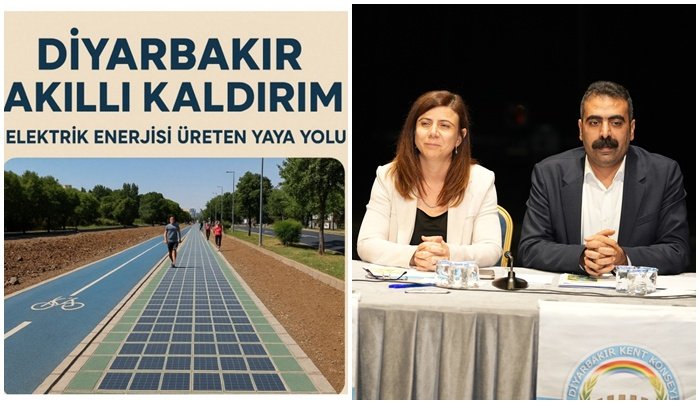 Diyarbakır’da akıllı kaldırım projesi birinci oldu