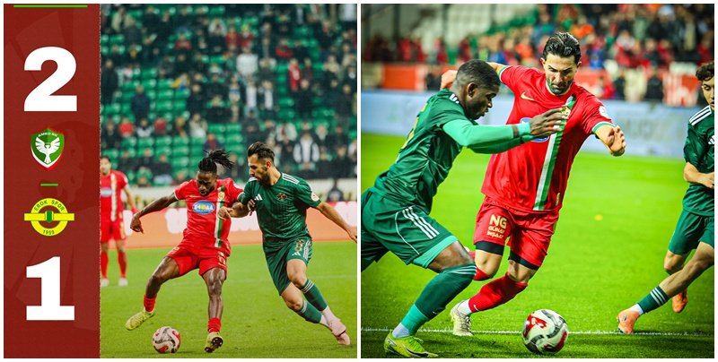 Amedspor Esenler Erokspor’u 2-1 yendi