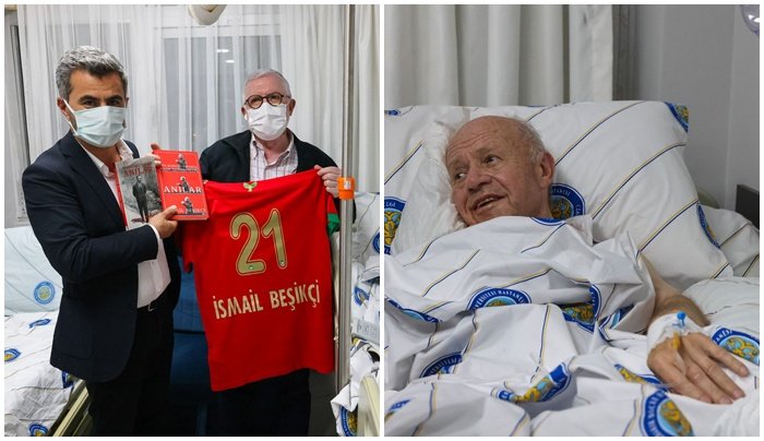 Amedspor Başkanı’ndan İsmail Beşikçi'ye ziyaret 