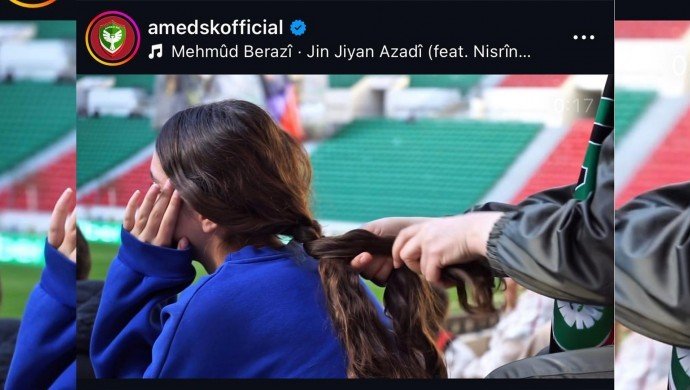 Amedspor saç örme videosundan PFDK'ya sevk edildi