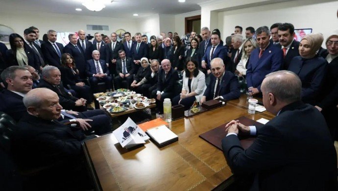 DEM Parti, MHP, Erdoğan ve Kurtulmuş görüşmesi sona erdi