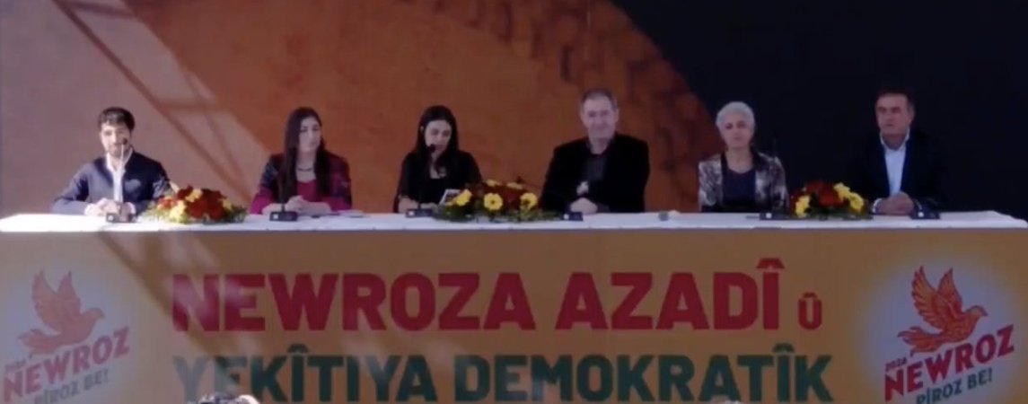 Diyarbakır’daki Newroz deklarasyonunda özgürlük ve birlik vurgusu