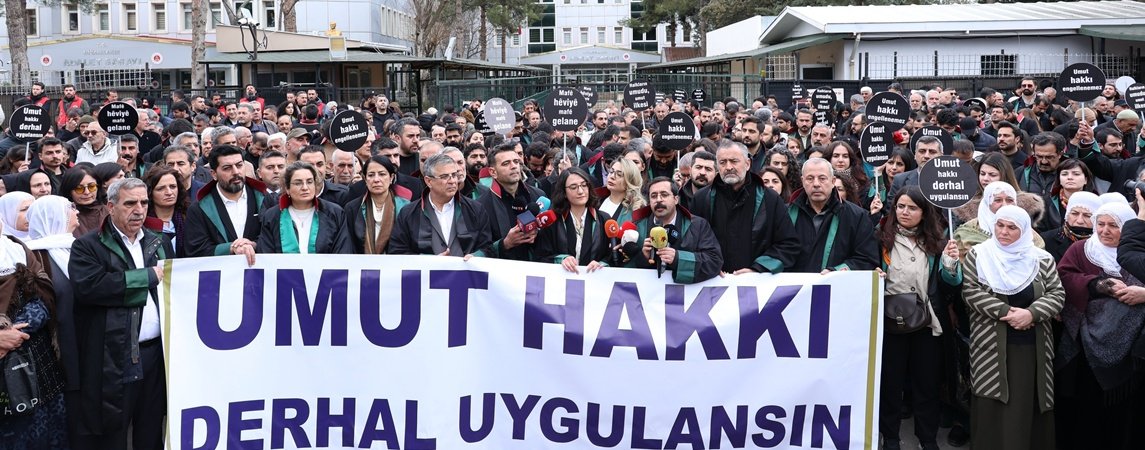 Diyarbakır’da ‘Umut hakkı’ yürüyüşü