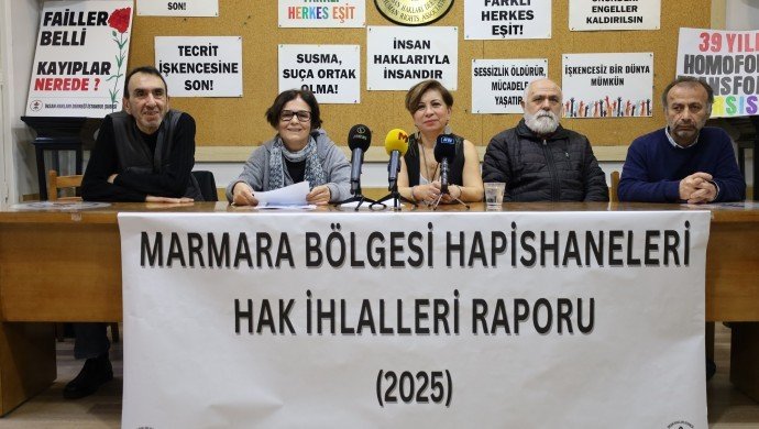 İHD'den Marmara cezaevleri raporu: 5 bin 283 hak ihlali 