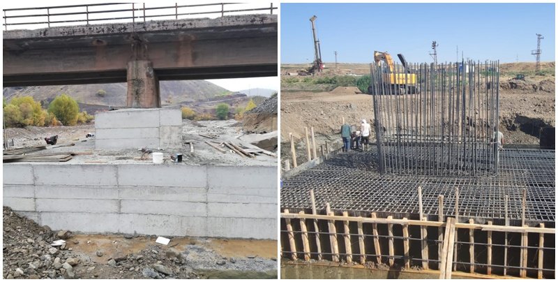 Diyarbakır Kulp’ta köprü iskelesi çöktü: Ölü ve yaralılar var