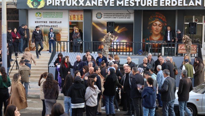 Diyarbakır’da ilk Kürt kadın tarihçi 'Mesture Erdelan' adına kütüphane açılışı