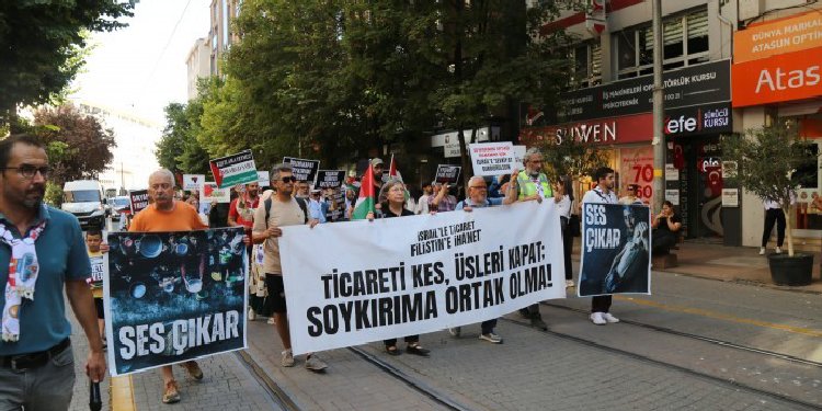 Eskişehir’den Filistin’e Destek Yürüyüşü