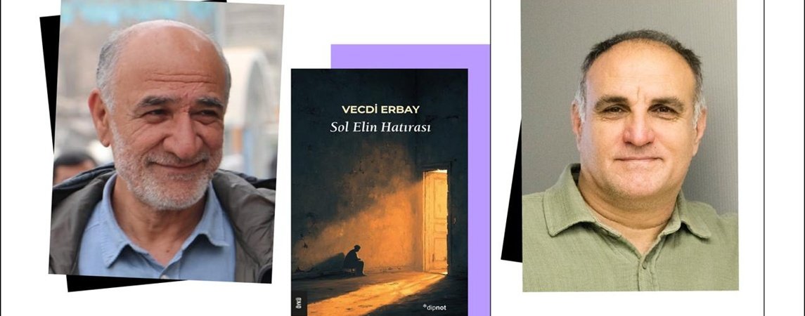 Vecdi Erbay, “Sol Elin Hatırası” için ilk kez Diyarbakır’da okurlarıyla buluşuyor